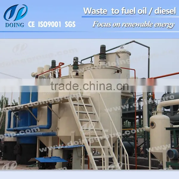 Waste Oil/crude Oil Refning to Diesle Distillation Machine photo-3