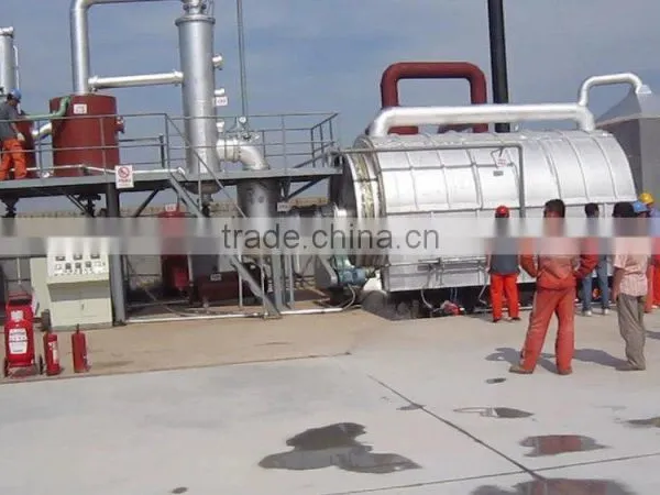 DAYI New Design Waste Tire, Rubber, Plastic Old Waste Tire Pyrolysis Equipment With CE,ISO,BV,TUV Low Invest High Profitable photo-4