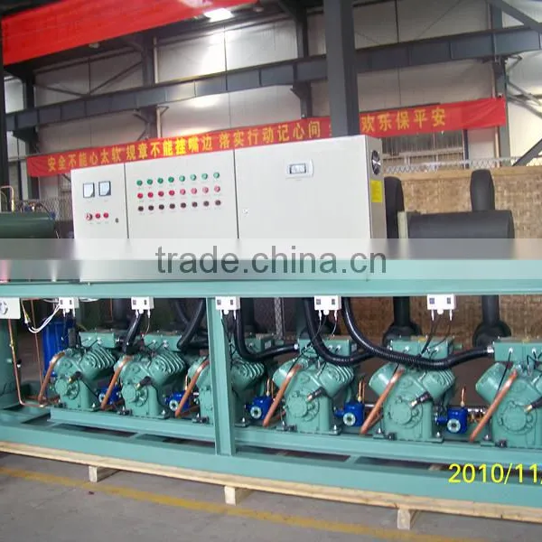 RACK!!! Semi-Hermetic Scroll Rack Two Compressors Paralleled Refrigeration Unit photo-2