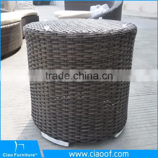 Hot Sale Home Garden Furniture Wicker Sofa Round Bed photo-6