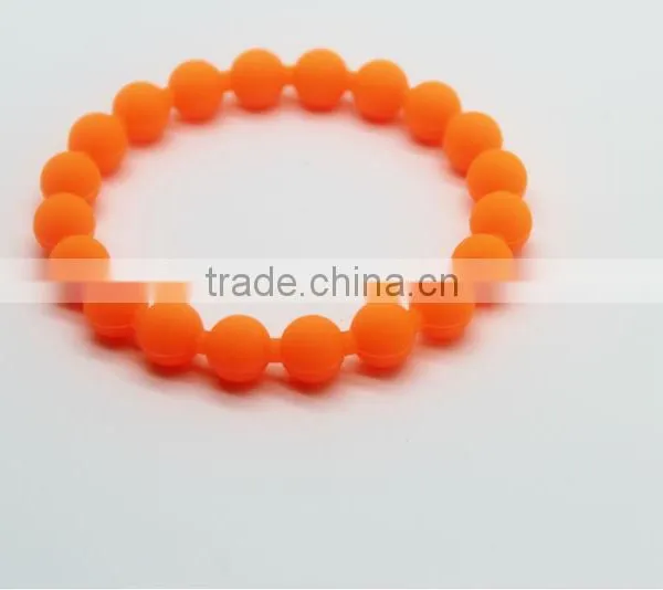 Glow Silicone Bead Bracelet Silicone Bracelet photo-3
