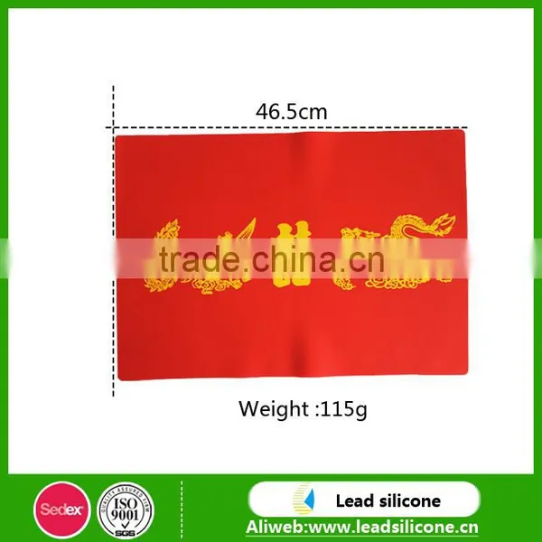 New Arrival Food-grade Traditional China Style Table Hot Mat Silicone Table Mat photo-4