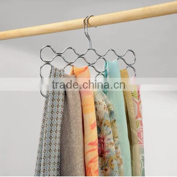 Scarf Organizer. Space Saver, Snag Free, Hanger for Accessories, Use in Closet photo-4