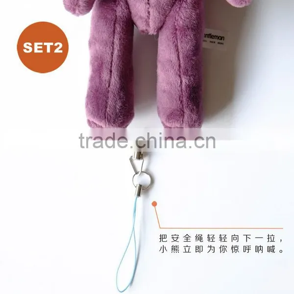 Secure Bear Doll Panic Emergency Alarm For Anti-Lothario photo-5