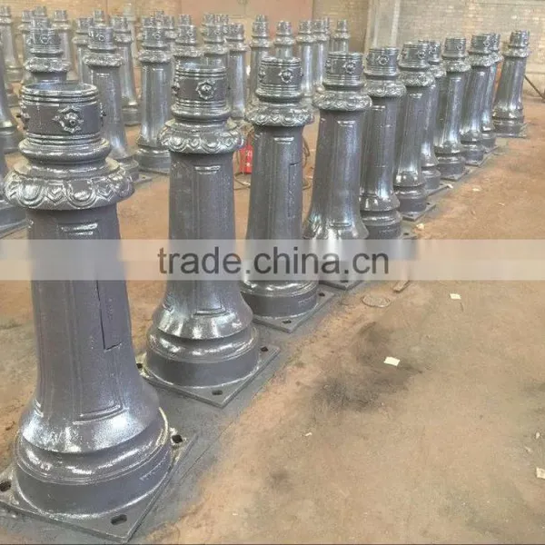 Botou Casting Iron Base Lamp Pole Base Light Column Base photo-1