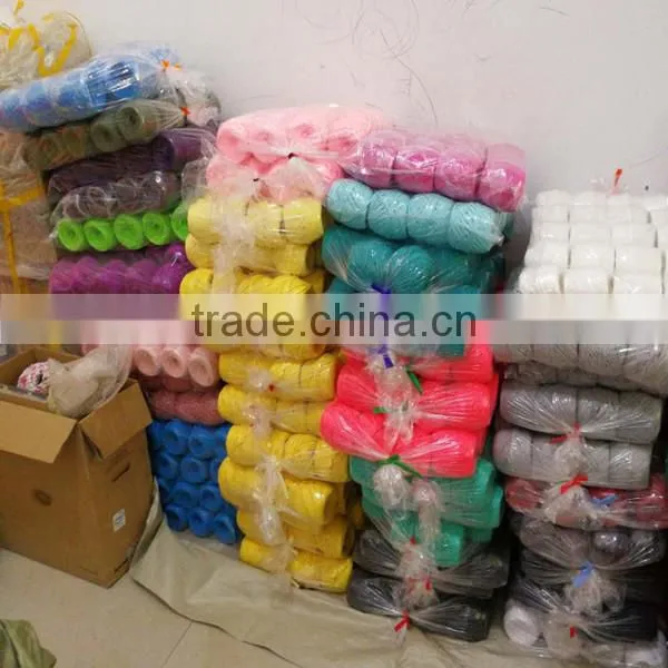 Wholesale 100% Polyester Strip Yarn 250g DIY for Hand Woven Cushion photo-3