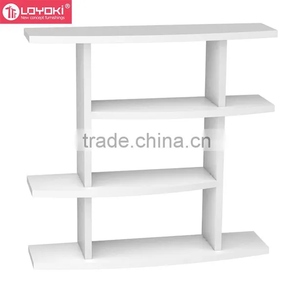 Customized Cheap Wooden Wall Book Shelf photo-2