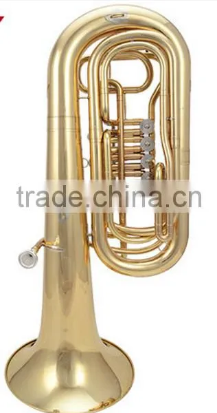 Bb Key 4 Key Tuba for Brass Band photo-2