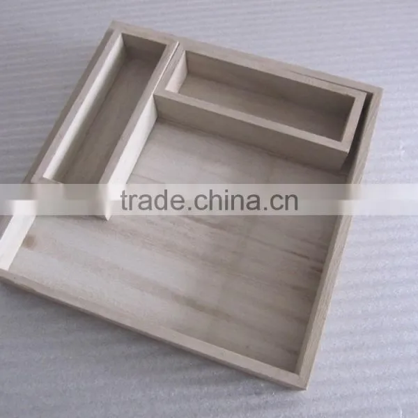 6 Department Wooden Trays For Home Use Customed Wooden Trays photo-6