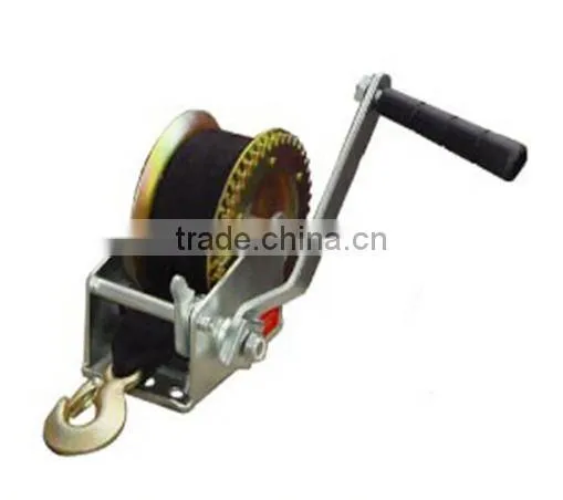 362871-1 Strap 600 Lbs Capacity 900 Lbs Breaking Force 3.2:1 Gear Ratio Hand Winch photo-2