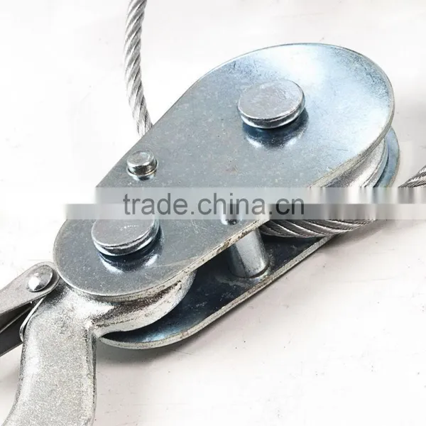 Hand Winch 4 Ton Double Gear, Triple Hook - Cable Puller Turfer Boat Trailer / Car / Auto Lifting Tool T0027 photo-2