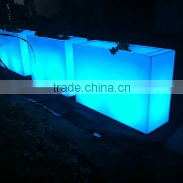 150*50*100cm Remote Control Waterproof Rechargeable Flashing Big LED Flowerpot Vase for Outdoor or Hotel photo-2