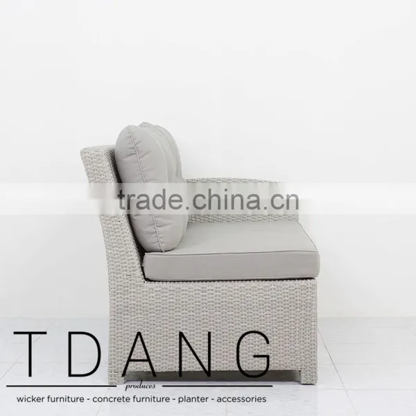 Watson Left Hand Wicker Bench - Vietnam Conservation Furniture photo-3