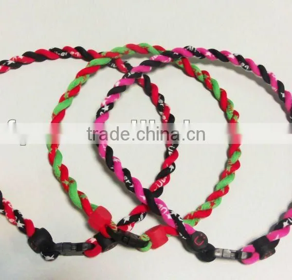 Factory Price Silicone Necklace/Titanium Sport Silicone Necklace photo-4