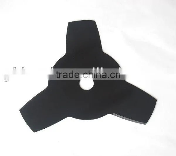 65MN Black Parts of Garden Tools 12 Inch 3T Grass Cutter Blade photo-2
