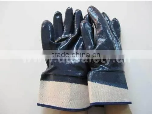 DDSAFETY Top Quality Knitted Cotton Gloves With Particle Finished photo-6