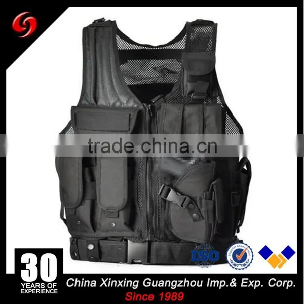 Radio Magazine Pouch Camouflage Tactical Vest for Law Enforcement photo-5