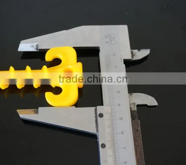 Best Price Deluxe PP ABS Plastic Tent Screw Stake photo-4