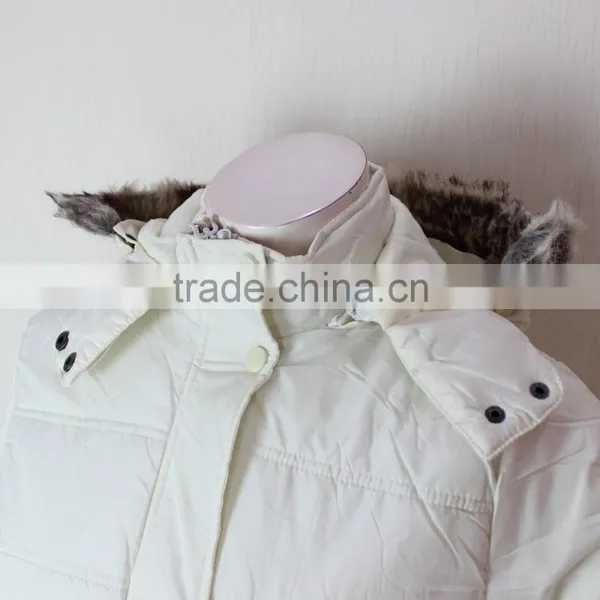 Ladies Long Winter Jacket , Womens Polyfill Padded Coats photo-3