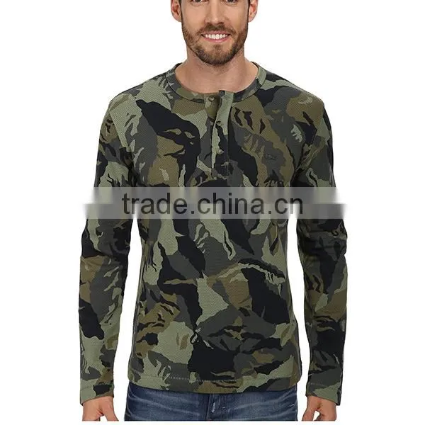 Summer 100% Polyester Print Realtree Camo t Shirt