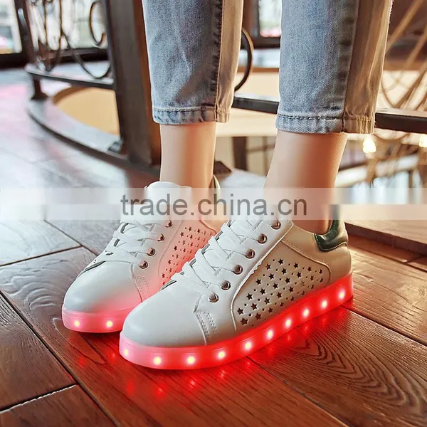 HFJH307 LOW MOQ OEM Customize Led Shoes Factory Price photo-3