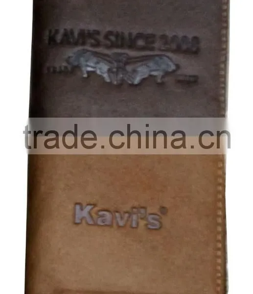 Fashion Hot Patches Work Men Real Leather Passport Holder photo-2