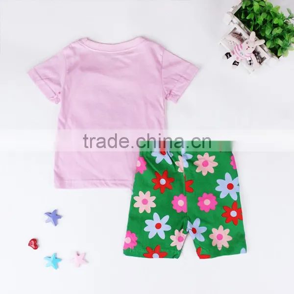 S15540A Baby Summer Cotton Pajamas Kids Cartoon Sleepwear photo-3