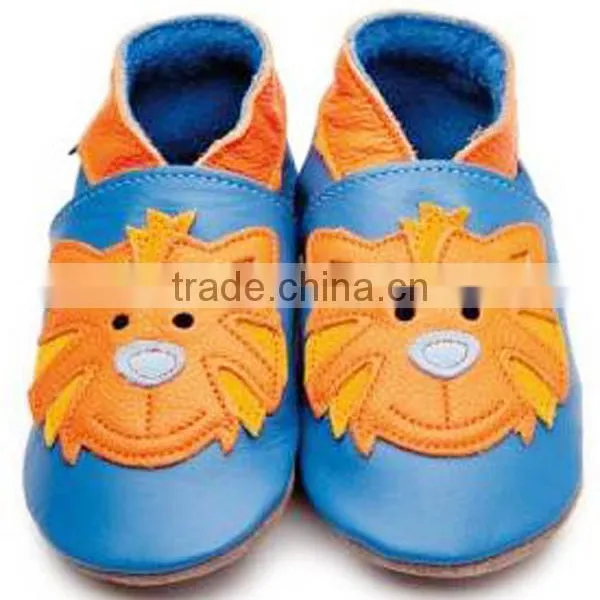 Cute Animal Prints Soft Leather Baby Boys Shoes photo-5