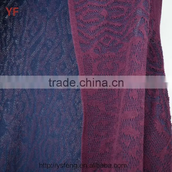 Fashion Cotton Poncho Women Knit Sweater Wholesale photo-3