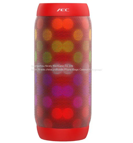 LED Stere Support TF Card FM Radio Wireless NFC Super Bass Subwoofer Sound Box Portable Speaker photo-2