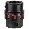 Two Hub / Elastomer Iron Coupling For Air Compressor Motor Frame 225m 55kw