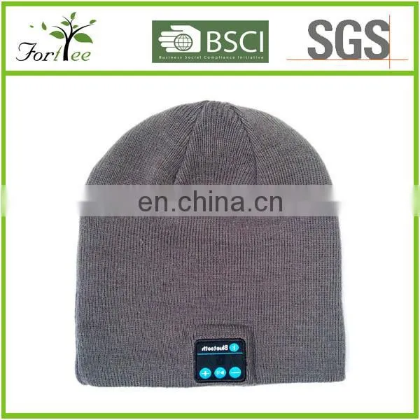 Hot Selling Colorful Winter Bluetooth Headphone Hat