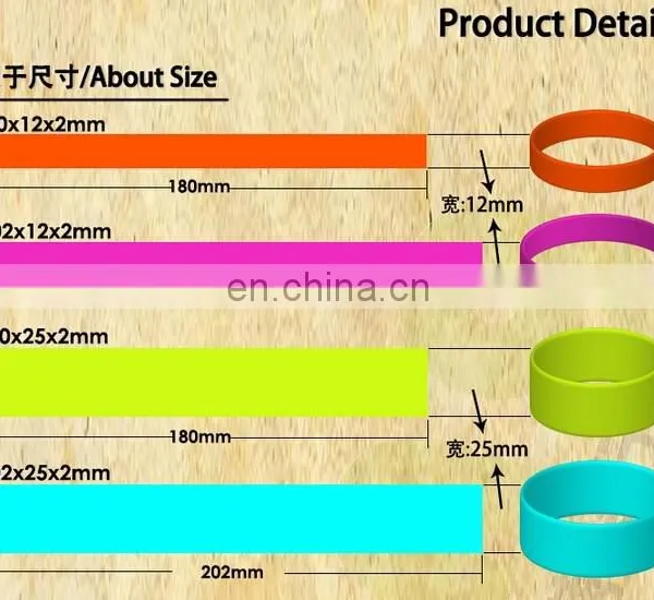 Silicon Rubber Band/charm Silicon Rubber Band/silicon Rubber Band Wholesale photo-6