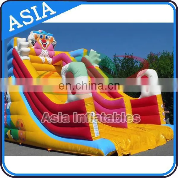Giant Clown Inflatable Slide / Inflatable Bouncy Clown Slide for Kids photo-5