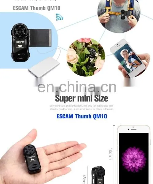 HD 720P Digital Video Recorder Camcorder WiFi Thumb Mini DV photo-4