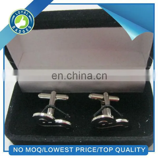 Cufflinks in Box/metal Cufflinks/silver Cufflinks