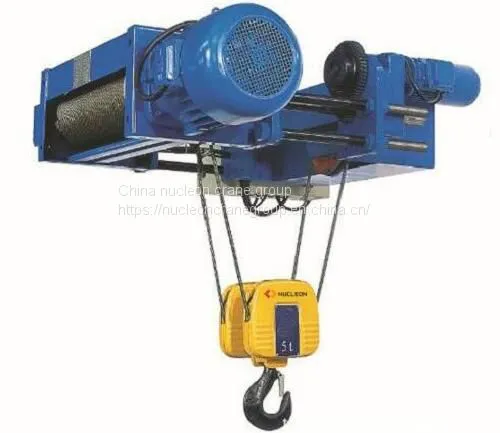 low headroom electric wire rope hoist