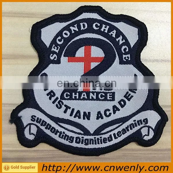 Design Your Own Custom Woven Name Badge With Size 79cm*80cm