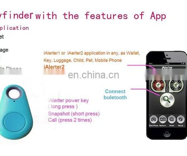 8g Mini Cheap Anti-Lost Alarm Bluebluetooth Keyfinder For Pets Wallets Kids photo-5