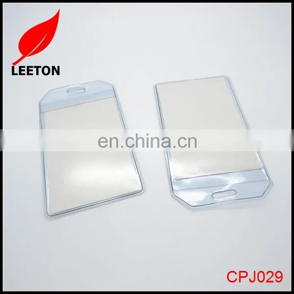 Factory Supply PVC Mini Name Tag Badge Holder photo-2
