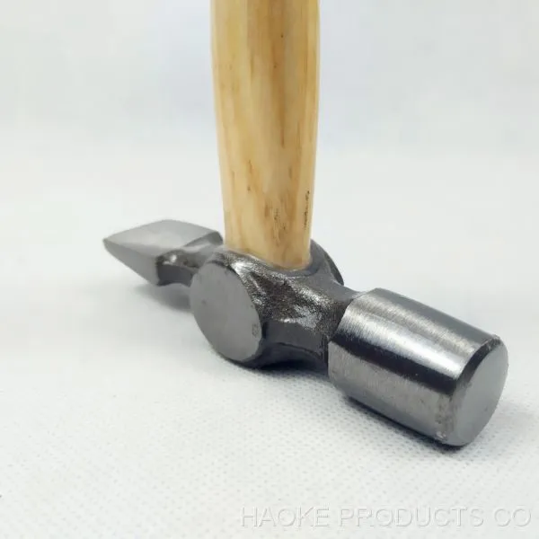 #45 Forged Carbon Steel Hand Tools Wooden Handle Engineer's Cross Pein Hammer photo-5