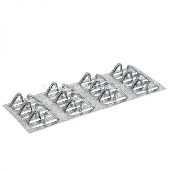 Galvanized Steel Building Material Wood Connector Custom Mending Roof Truss Nail Plate