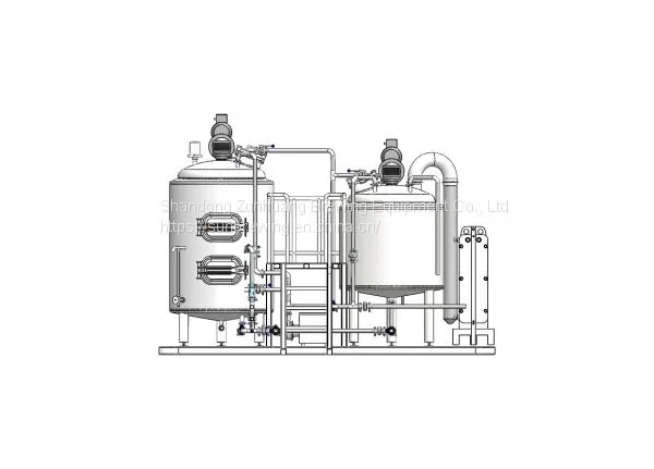 200l 300l Brewery Brewing Equipment Stainless Steel 3bbl Automatic Beer Brewing System photo-5