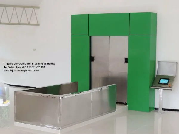 Human Cremation Machine Diesel or LPG Crematory Equipment Crematorium Incinerator No Smell No Smoke Crematory