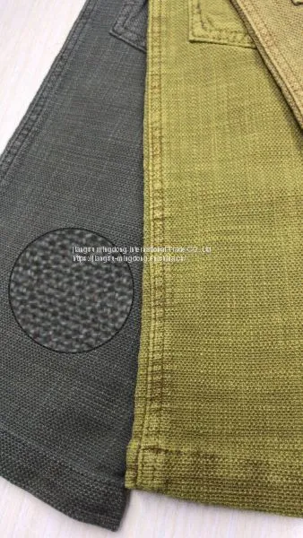 100%Cotton Slub Dobby Fabric photo-2