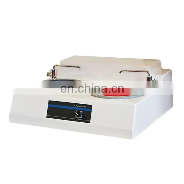 M-2 Double Disc Metallographic Specimen Grinding Polishing Machine photo-2