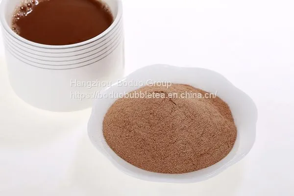 Original Cream Flavored Powder Boduo Bubble Tea Raw Material China Supplier Factory photo-5