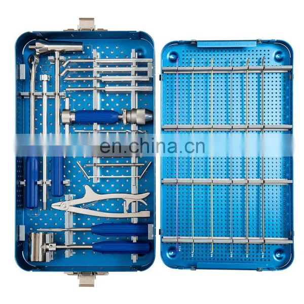 High Quality Orthopedic Surgical Instruments DHS&DCS Plate Instrument Set photo-6