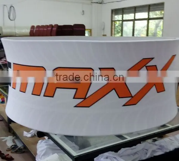 12ft Curved Triangle Hanging Banner Displays photo-2