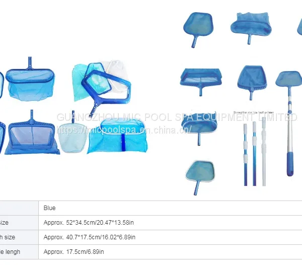 Pool Plastic Standard Leaf Skimmer Mesh With Economy Aluminum Poles,swimming Pool Cleaning Accesorios photo-5